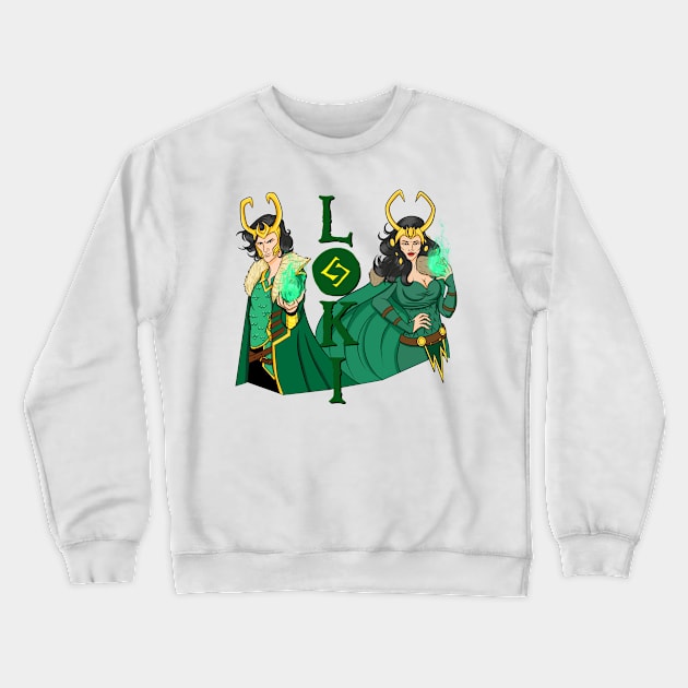 Mischief God Crewneck Sweatshirt by ChangoATX